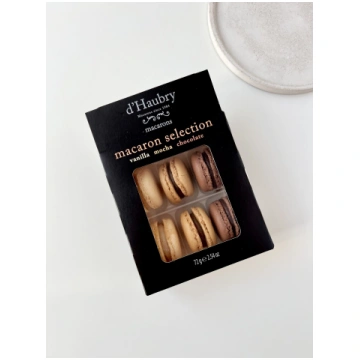 CEPUMI, D'HAUBRY, MACARONS, VANIĻAS, ŠOKOLĀDE