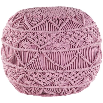 Beliani Puf 40 Cm Rozā Kayseri
