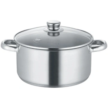 Katls Berndes New Roma, Ø24 cm, 5.1 l, sudraba krā