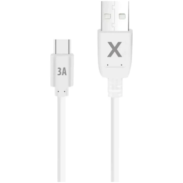 Maxlife cable USB - USB-C 0,5 m 3A white | OEM0101