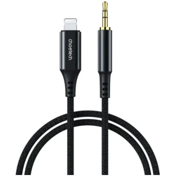 Choetech AUX007 Lightning uz 3.5mm audio kabelis 1