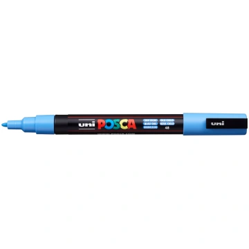 Marķieris ūdens bāzes UNI Posca PC-3M debess zils 