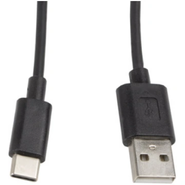 LANBERG USB CABLE 2.0 TYPE-C(M)-AM 1M, BLACK