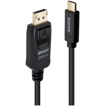 Lindy 2m USB Type C to DisplayPort 4K60 Adapter Ca