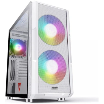 PC korpuss MODECOM AMIRANI ARGB Midi Tower White —