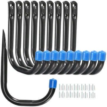 Garāžas glabāšanas āķi karājas 10cm Heavy Duty Wal