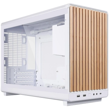 LIAN LI Case-LIAN LI-micro ATX/Micro-ITX-White/Woo