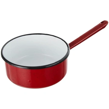 IBILI panna Promo 16 cm no emaljēta tērauda, sarka