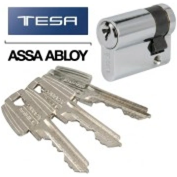 cilindrs 30x10 niķelēts TESA ASSA ABLOY 50303010 N