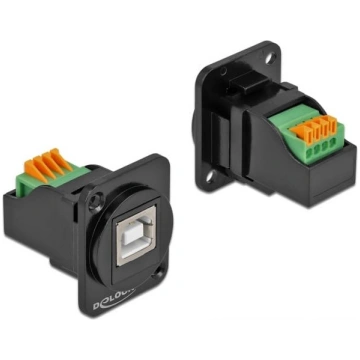 Delock D-Type Module USB 2.0 Type-B female to term
