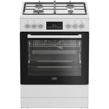Brīvi stāvoša plīts Beko FBM62330GWDTN Elektriskā 