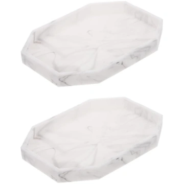sourcing map Badezimmer-Schminktablett, achteckig,