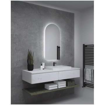 Stikla Serviss LED spogulis ARCO 60X40ARC