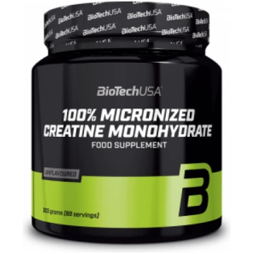 100% Creatine Monohydrate Biotech Usa 300 g