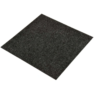 Paklājs 20 pcs melns 50 x 50 cm bitumens