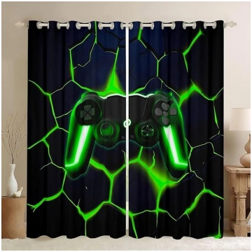Homewish Gamer aptumšojuma aizkari Spēļu aizkari z