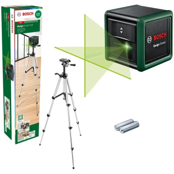 Krustveida lāzera nivelieris Bosch Quigo Green