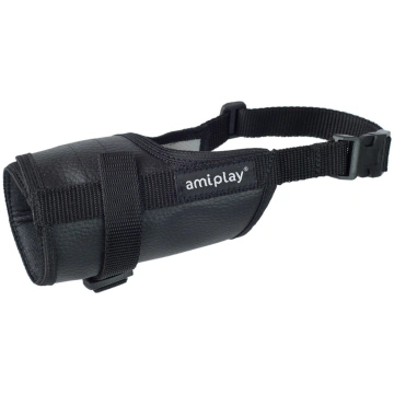 Uzpurnis suņiem Amiplay, XL, melna krās