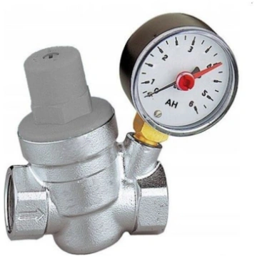 AQUA HEATING ŪDENS SPIEDIENA REDUKTORS 1/2" AR MAN