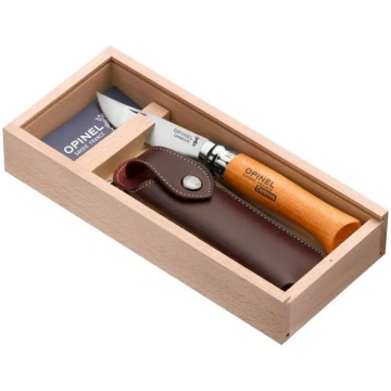 Opinel N°08 Gift Box Carbon Steel Beech