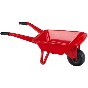 Rotaļu ķerra Klein Garden Wheelbarrow, sarkana krā