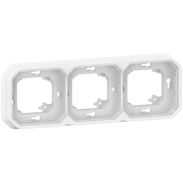 Legrand rāmis 3-v IP55 balts Plexo, 069698L