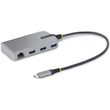 StarTech.com 3-Port USB-C Hub with Ethernet - 3x U
