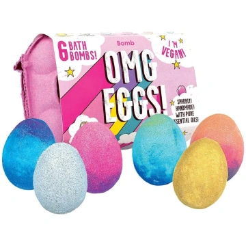Bomb Cosmetics OMG Eggs! 6 Bath Bombs
