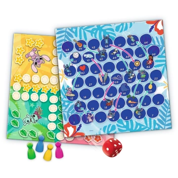 TREFL DISNEY STITCH Galda spēle 2 in 1, Stičs un L