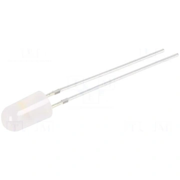 LED | white warm | 4.8mm | blinking | 1560÷2180mcd