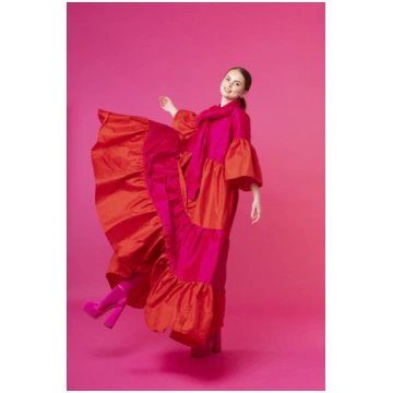 LUSH- SILKKI ILTAPUKU, PINKKI PUNAINEN