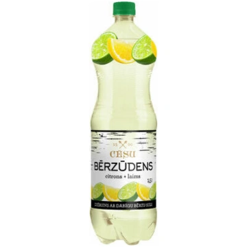Dzēriens ar dabīgu bērzu sulu Citrons and Laims 1.
