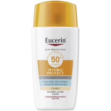 Tonēts saules aizsargfluīds Eucerin Sun Hydro Prot