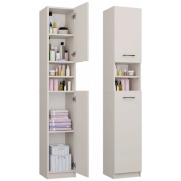 TopEshop Marbela augsta vannas skapis, kašmirs/krē