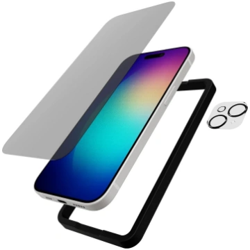 Tech21 Impact Glass/Camera w/Privacy BDL for iPhon