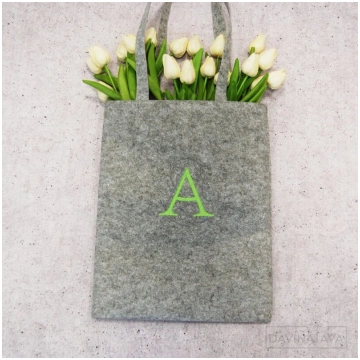 Auduma maisiņš ''Personalizēts burtiņš&a
