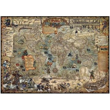 Puzzle Pirate World 2000 Heye