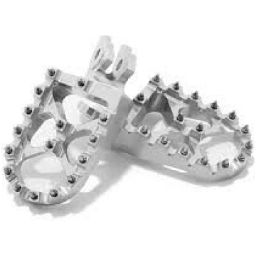 SUR-RON Footpegs silver