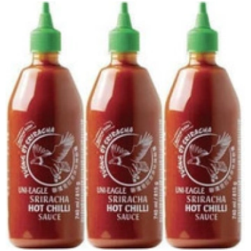 Uni Eagle Sriracha Hot Chilli Sauce | 740ml | 3 Pa