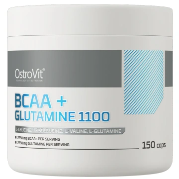 BCAA + Glutamine 1100 mg 150 Kapsulas