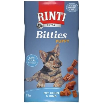 Rinti Przysmak Extra Bitties Puppy Huhnamp;Rind z 