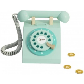 Classic world rotaļu telefons bērniem, koka