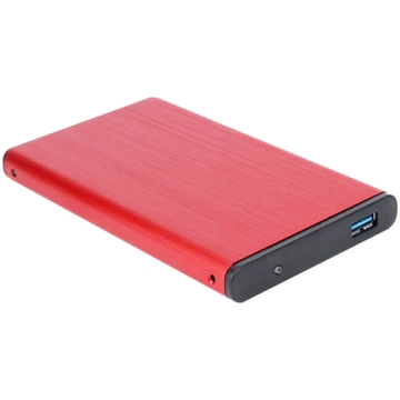 SATA 2.5"" HDD SSD diska ietvars USB 3.0 sarkans S
