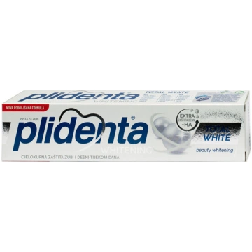 Zobu pasta ar hialuronskābi PLIDENTA Total White, 