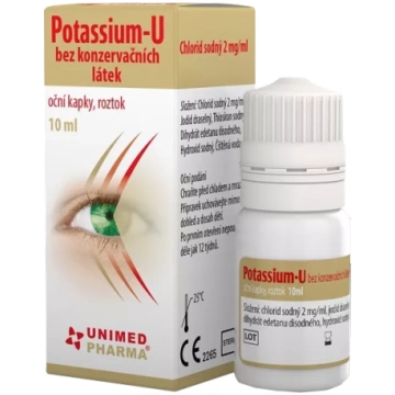POTASSIUM-U acu pilieni, 10 ml
