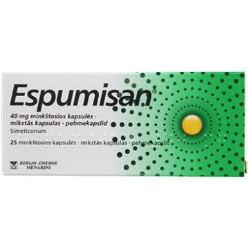 Espumisan 40 mg, 25 kapsulas