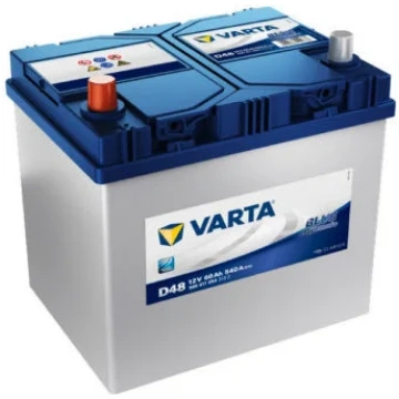 Akumulators VARTA BLUE DYNAMIC D48 12V 60Ah 540A (