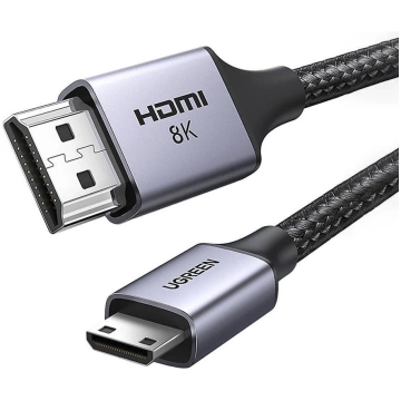 Ugreen Mini HDMI cable - HDMI HD163 8K 2m - gray