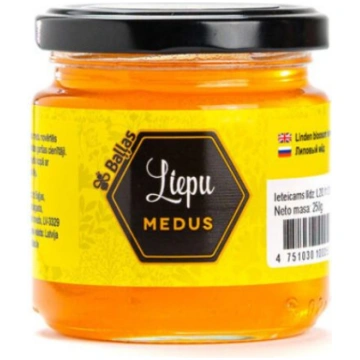 Z/S Baļlas, liepu ziedu medus, 250g