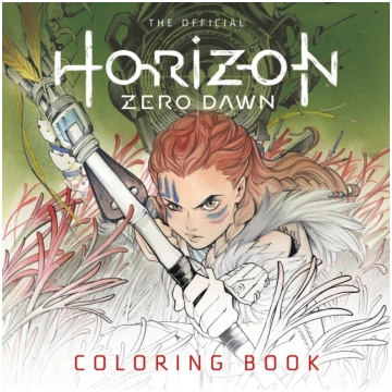 Official Horizon Zero Dawn Coloring Book Ann Mauli